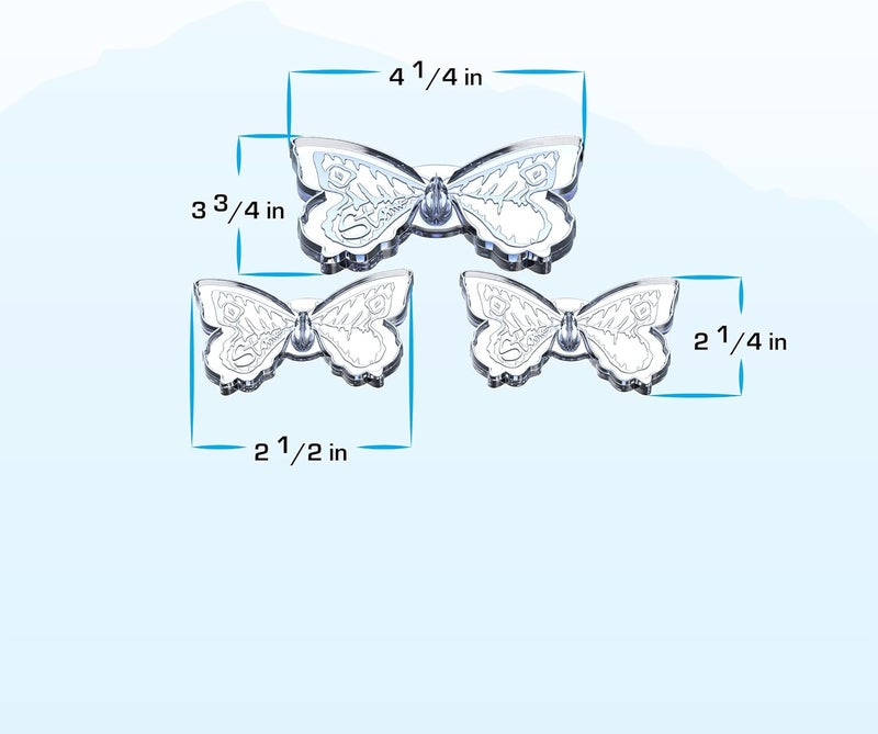 Stompgrip Premium Snowboard Stomp Pad | Butterflies | 3D Collection | 3D Decal - Image 2